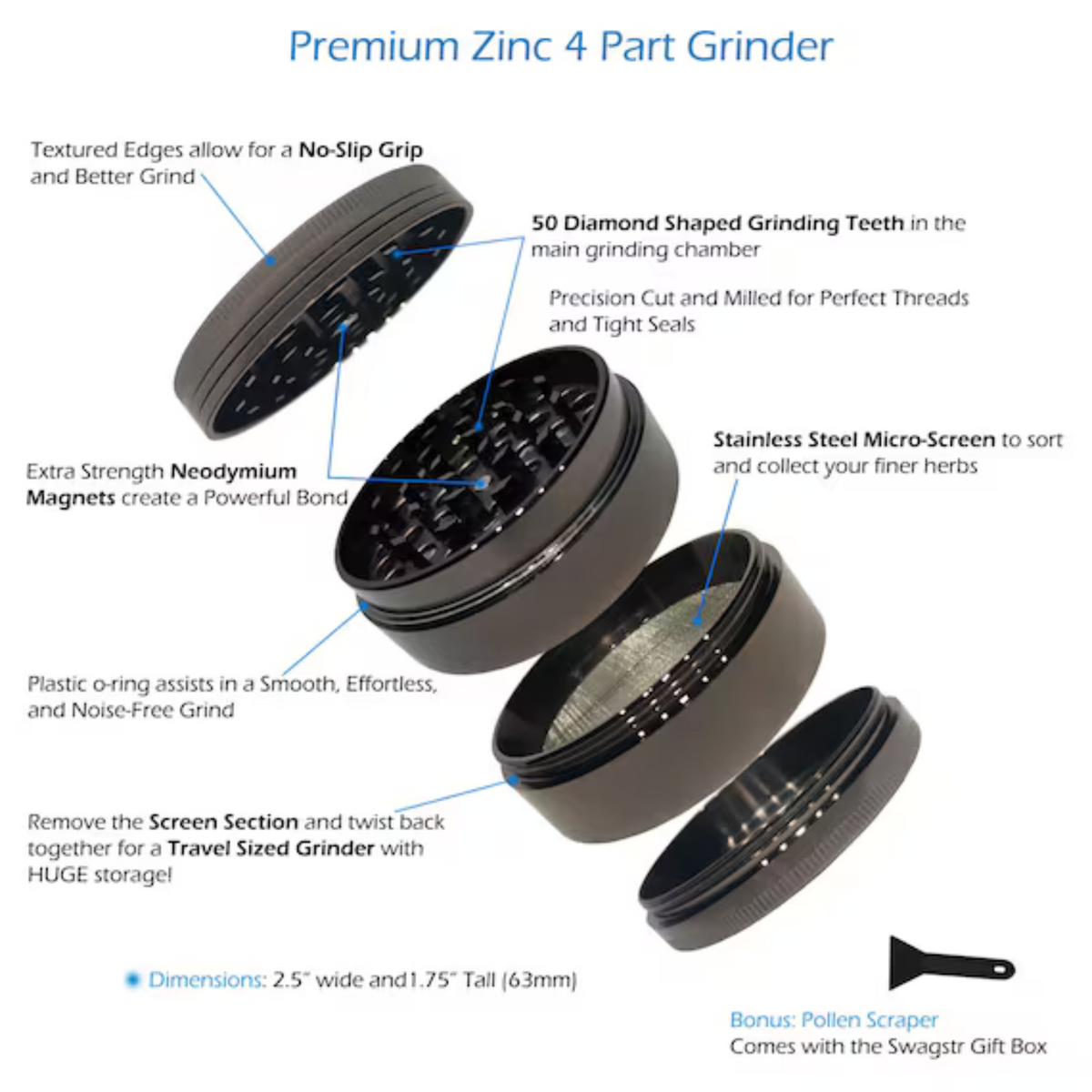 The OG CBDBRO™ Grinder